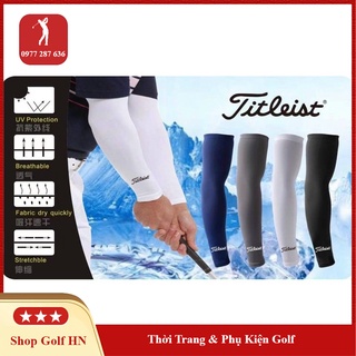 Bao tay golf chống nắng - ống tay golf thể thao Titleist chống nắng chất liệu cao cấp chống UV.