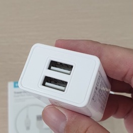 Bộ sạc nhanh Rockspace T39 Type C sạc nhanh 2.4A 2 cổng USB không bị nóng máy hàng chính hãng – bảo hành 12 tháng