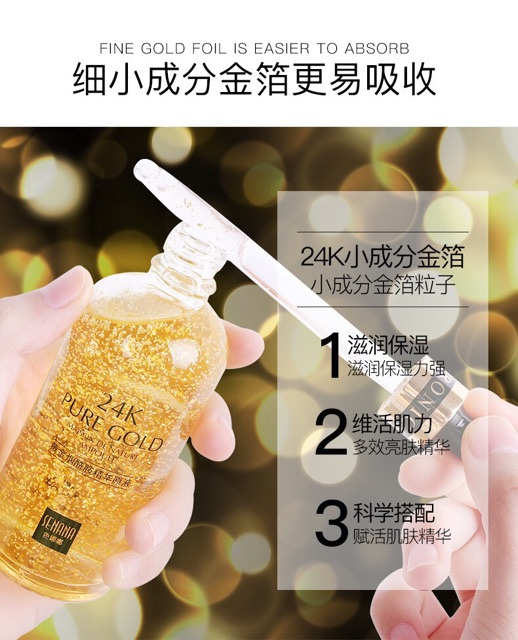 Serum Vàng 24k 100ml Chính Hãng