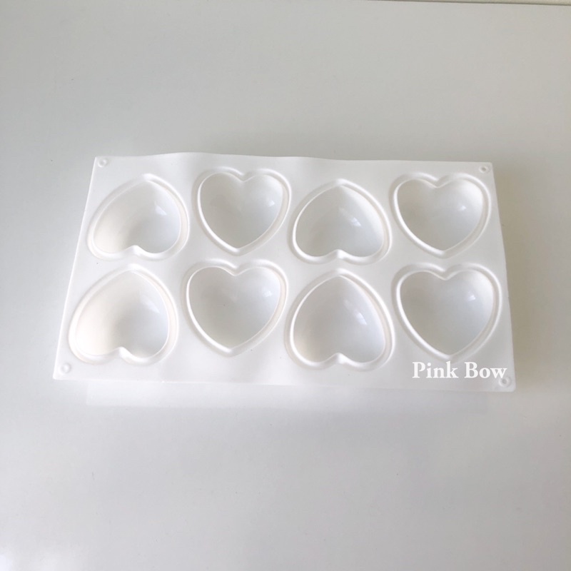 Khuôn silicon làm bánh hình DONUTS/HOA/TRÒN/TRÁI TIM đủ màu size 3cm-6cm-7cm