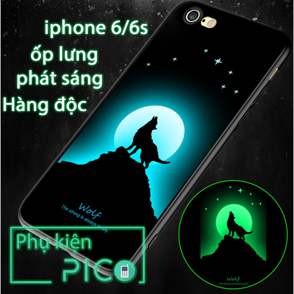 Ốp lưng iphone 6 / iphone 6s / iphone 6plus / iphone 7 / iphone 8 / iphone 7plus / iphone 8plus / iphone x phát sáng đêm