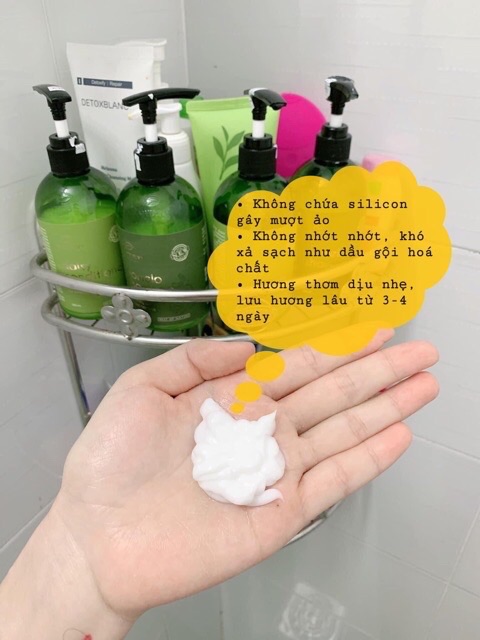 DẦU XẢ DỪA HOA CÚC VIJULLY