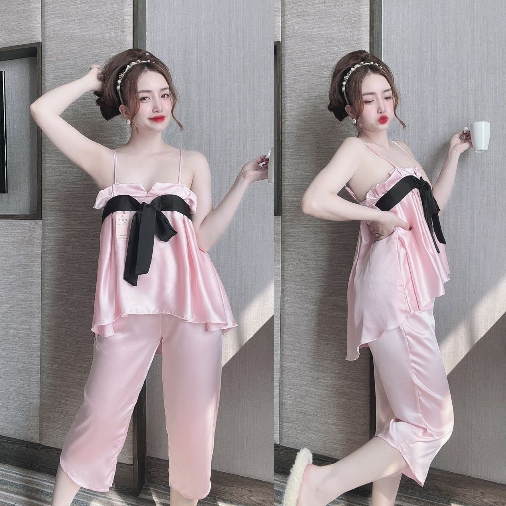 Đồ ngủ nữ❣️FREE SHIP❣️Đồ ngủ sexy cao cấp mềm mại xinh xắn &lt;63 kg
