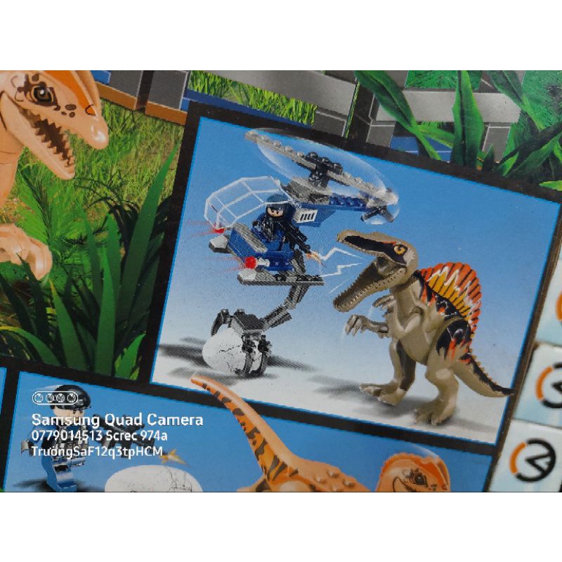 818 82135 công viên khủng long jurassic world thằn lằn nước bảo vệ trứng đồ chơi lắp ráp ghép hình thông minh