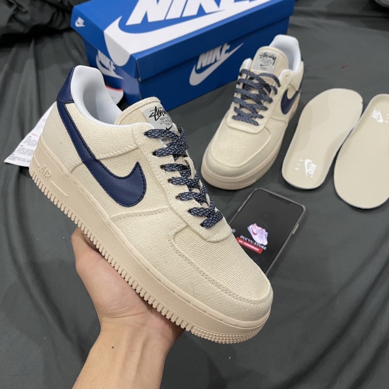 GIÀY AIR AF1 ‘07 BEIGE DEEP LAI AU [ FULL BOX + FREE SHIP ]