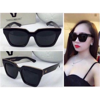 Kính V gọng lớn đen