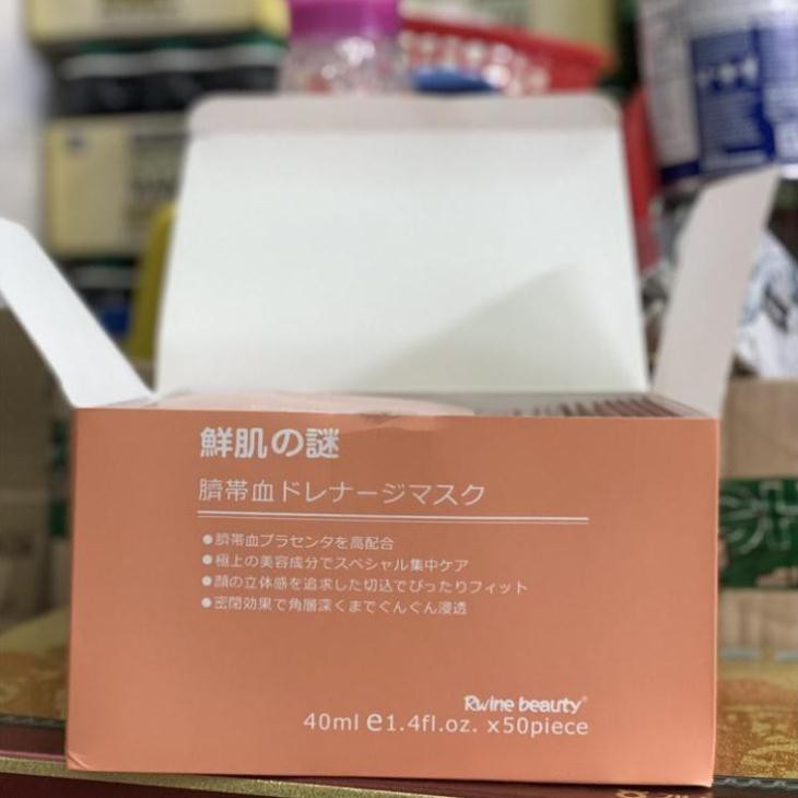 Mặt Nạ Tế Bào Gốc Nhau Thai Cừu Cuống Rốn Rwine Beauty