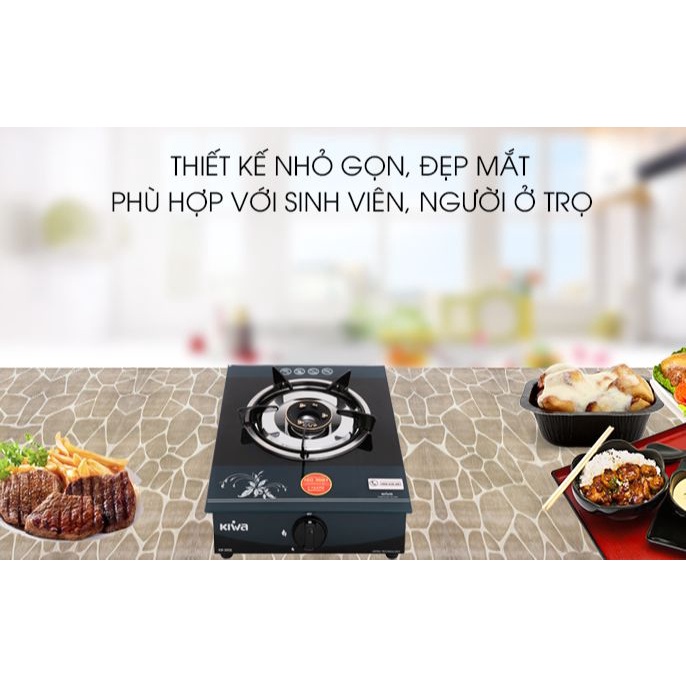 Bếp gas đơn Kiwa KW-300G-Chính Hãng trưng bày 98%-Bảo Hành 12 Tháng