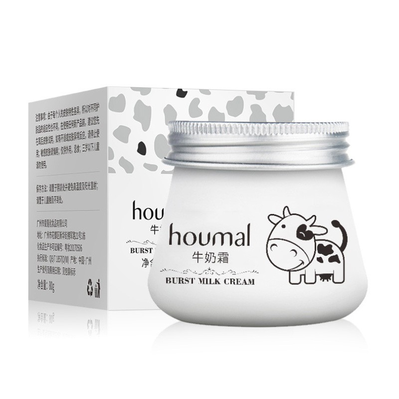 [ready] HOUMAL Milk Cream Whitening/student/time saving/ Anti-Aging/Anti Wrinkle/Moisturizing Nourish Creams Beauty Face care Creme De Leite Maternano, Remoção De Pelos, Limpeza Facial E Branqueamento Beauty Buffet Milk Plus Whitening Milk Bath Cream MOLI