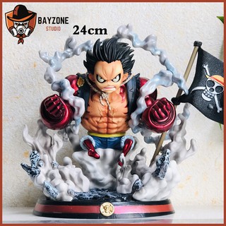 Mô hình mũ rơm luffy gear 4 (one piece) hàng mới siêu đẹp