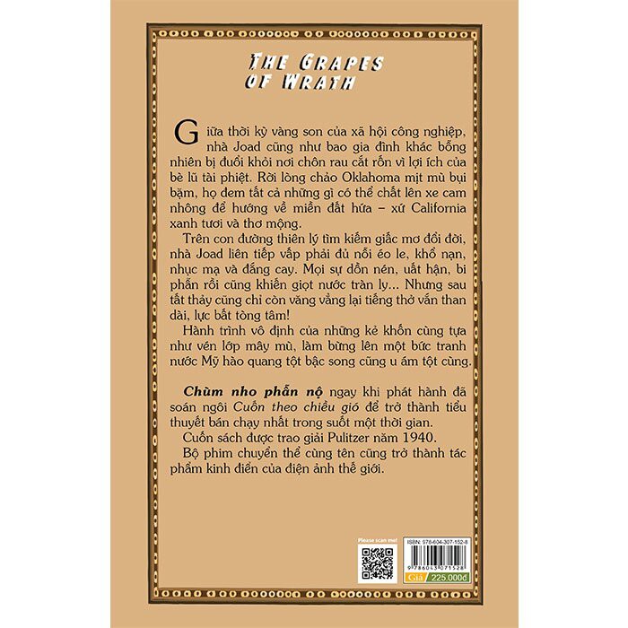 Sách - Chùm nho phẫn nộ