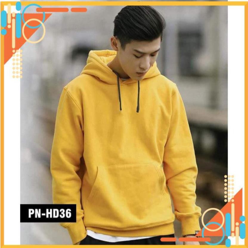 [FreeShip] ÁO HOODIE TRƠN NAM NỮ MÀU VÀNG CỰC HOT TP | BigBuy360 - bigbuy360.vn