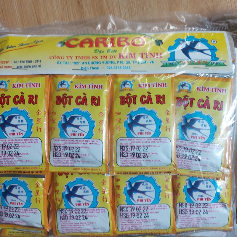 Dây 20 Gói Cari Bơ × 3g