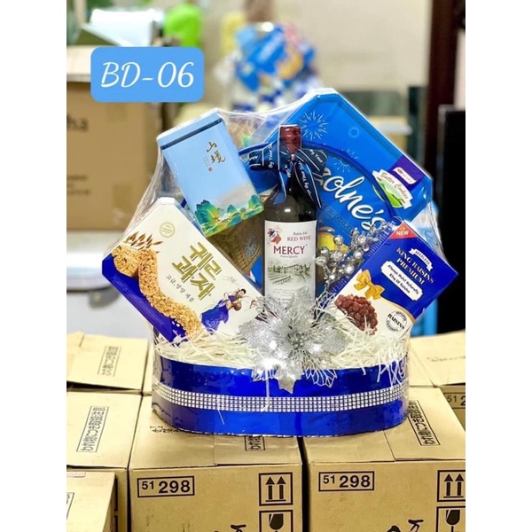 Giỏ quà tết 2022, quà tết, quà biếu sang sịn 2022❤️