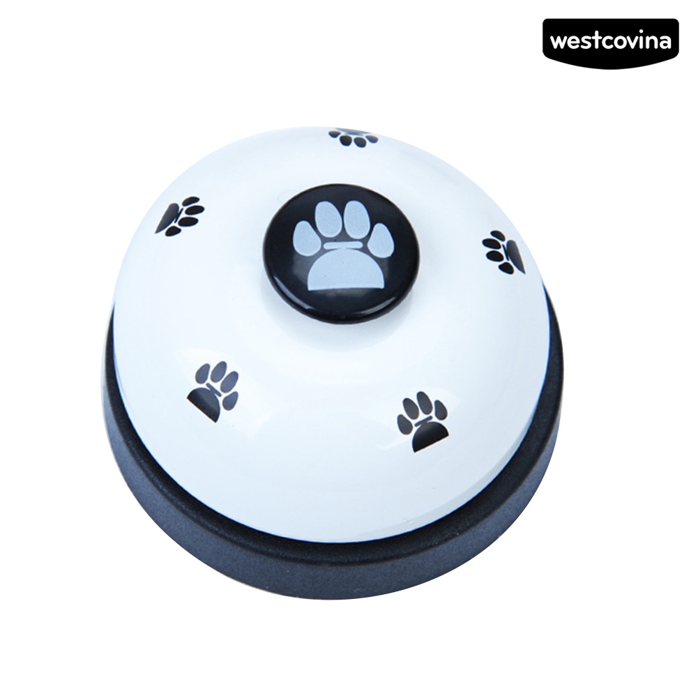 Đồ Chơi Chuông Kim Loại Hình Dấu Chân Đáng Yêu Cho Thú Cưng