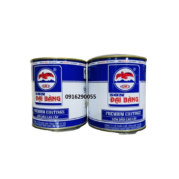 Sơn tổng hợp Đại Bàng dùng cho gỗ, sắt 800g