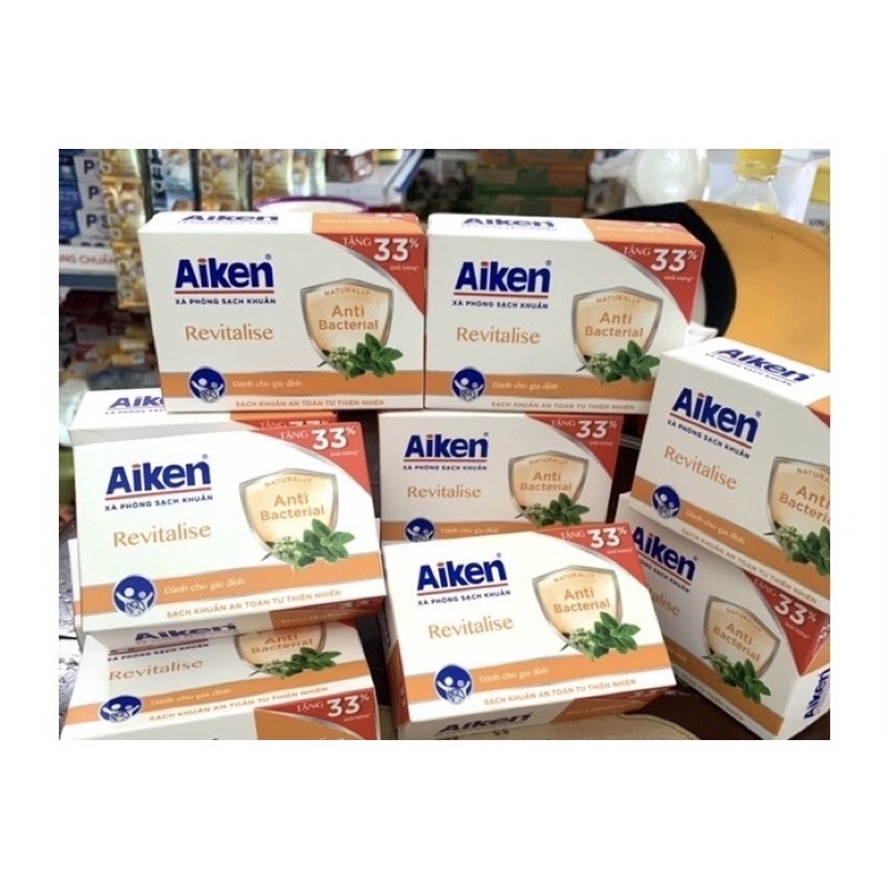 Xà phòng sạch khuẩn Aiken 120gr