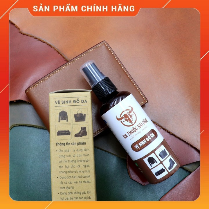 Sản Phẩm Vệ Sinh Túi Xách Vệ Sinh Đồ Da - Hàng Chính Hãng Thương Hiệu Da Thuộc Sài Gòn - VSDD01