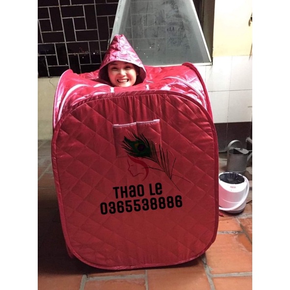 Combo Lều Xông Hơi Tự Bung Cao Cấp - Lều Xông Hơi 3 Lớp Kèm Máy Xông (Tặng Kèm Thảo Dược Xông Hơi)