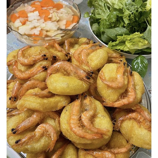Bột làm bánh Tôm Hồ Tây/ Bột chiên bánh Tôm Hồ Tây/ Bột làm bánh.