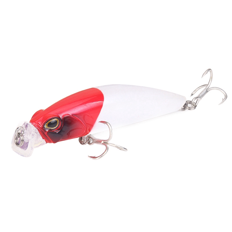 1 Mồi Câu Cá Giả Bằng Nhựa 8cm / 10g Có Mắt 3D