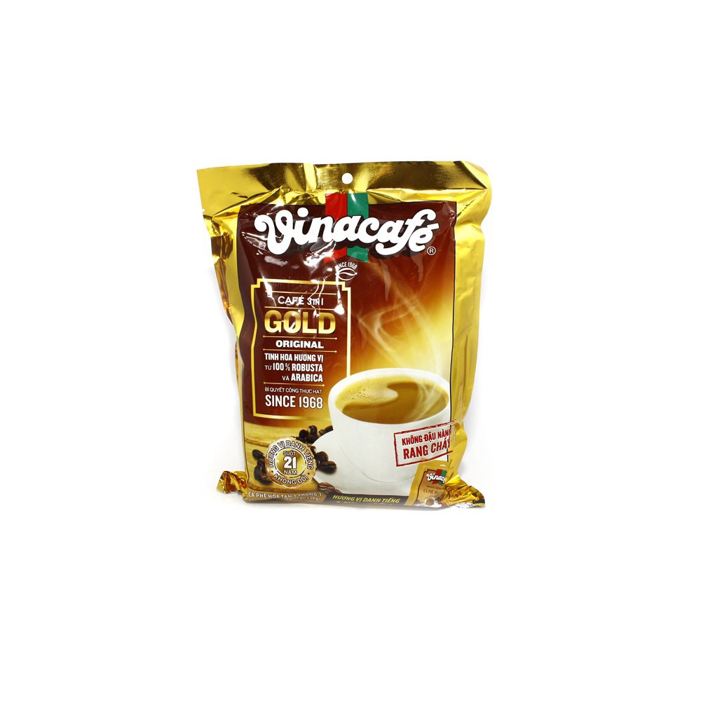 Cà phê sữa VinaCafe 3 in 1 Gold gói 20g bịch 24 gói