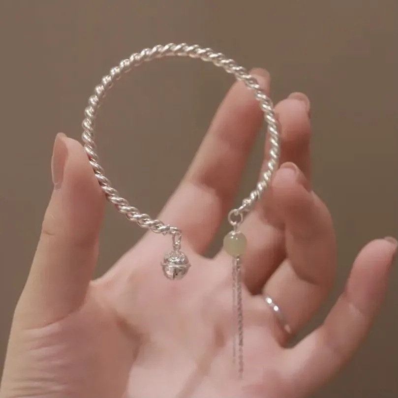 Vòng Tay Mặt Ngọc Bích Nhân Tạo Thời Trang Cho Nữ