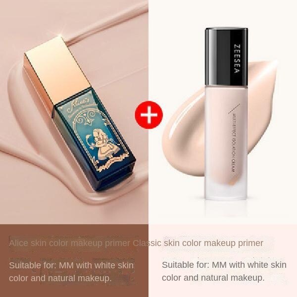 Kem lót trang điểm ZEESEAZEESEA che khuyết điểm hai trong một dưỡng ẩm chống thấm nước | BigBuy360 - bigbuy360.vn