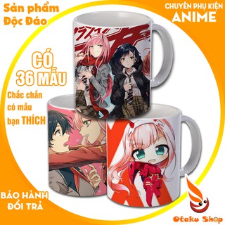{24 Mẫu} Ly sứ in hình Anime Darling in the Franxx Zero Two Cốc uống nước đẹp làm quà tặng đặc biệt giá trị và ý nghĩa
