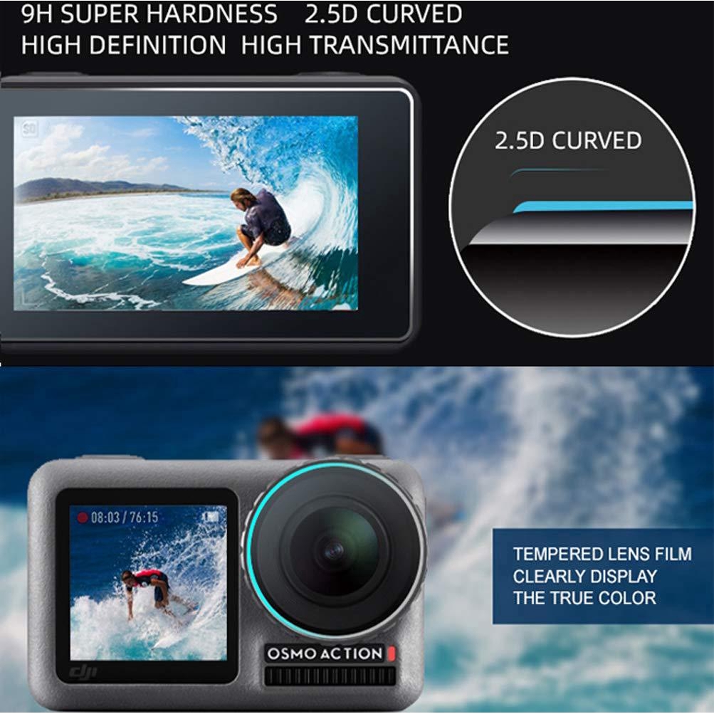 2 kính cường lực bảo vệ màn hình cho máy ảnh DJI Osmo Action 4K