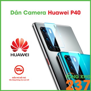 Cường lực camera Huawei P40 cường lực camera trong suốt độ cứng 7H – Dán camera P40