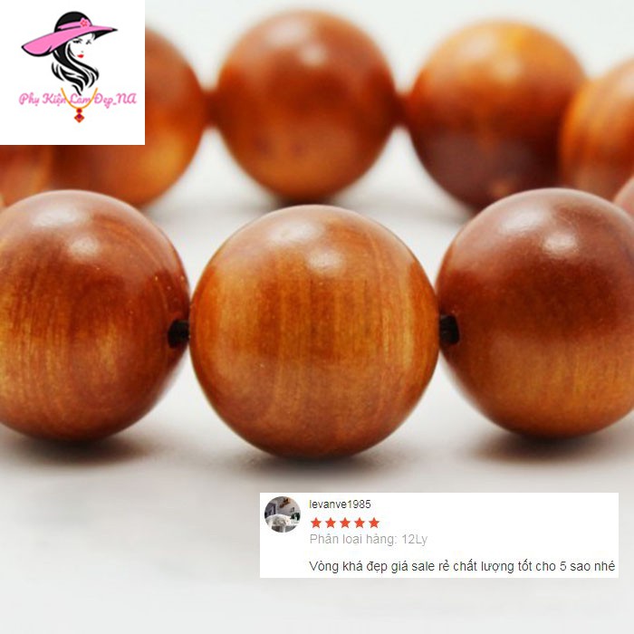 Vòng Tay Phong Thuỷ Gỗ Huyết Long Cho Nam Và Nữ - Mang Lại May Mắn, Bình An