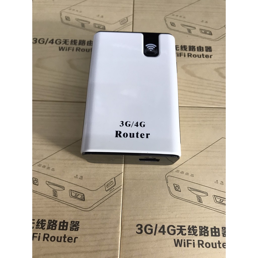 Bộ phát wifi từ sim 3G, 4G kiêm pin sạc dự phòng 7800 mAh ROUTER mua 1 tặng 3 | BigBuy360 - bigbuy360.vn