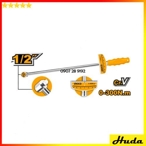 Cần siết lực nối dài 1/2 inch Total Ingco chất liệu thép CR-V chịu nhiệt mạ crôm 1234