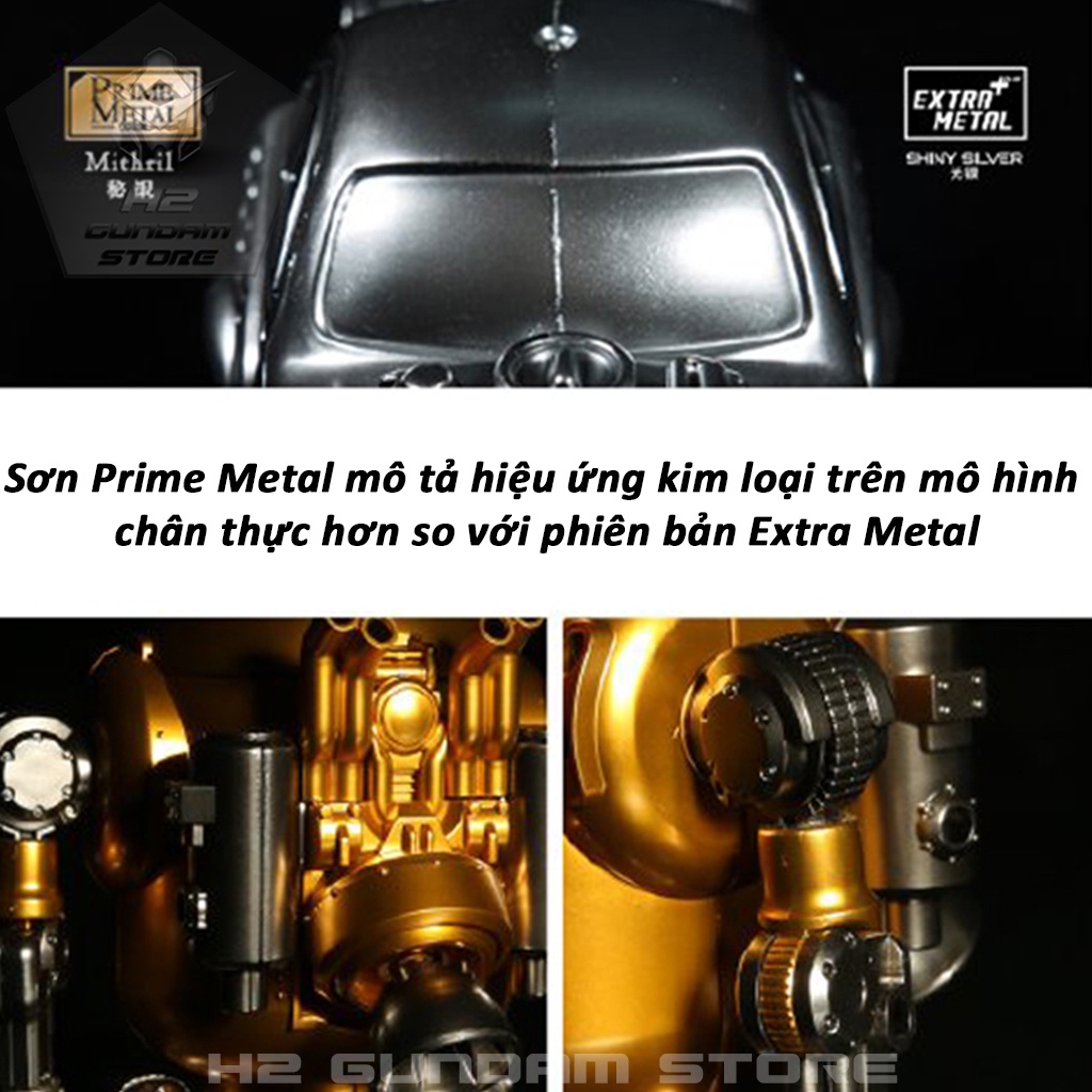 Sơn mô hình Prime Metal PM01 - PM09