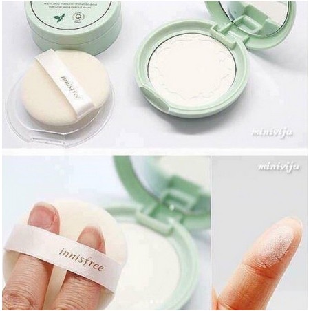 Phấn phủ nén kiềm dầu Innisfree No Sebum Mineral Pact 8.5g | BigBuy360 - bigbuy360.vn