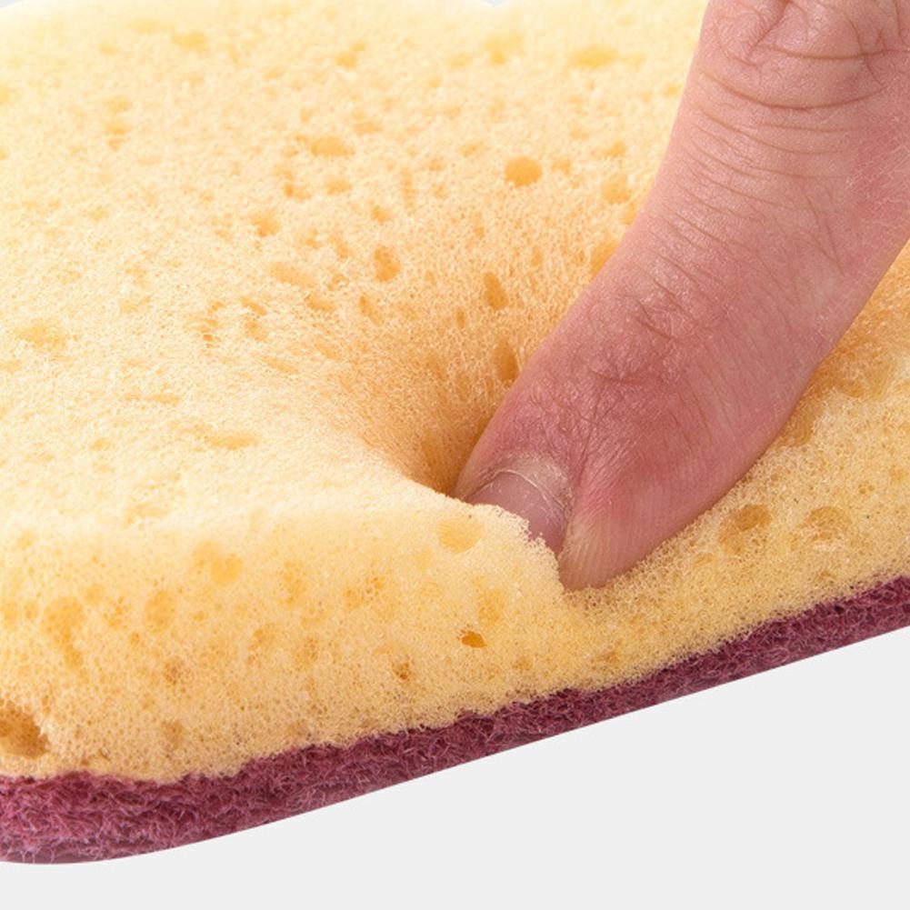 1 x Miếng Bọt Biển Rửa Chén Hai Mặt Hình Đám Mây