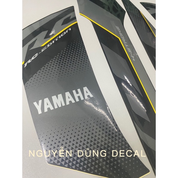 Nguyên bộ tem Sirius RC màu đen đời 2018_ NguyenDungDecal