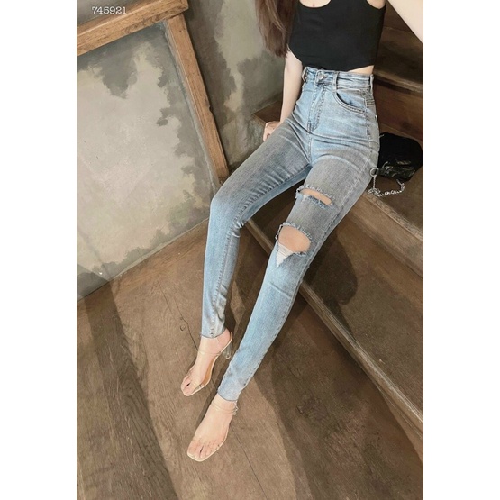 QUẦN JEANS RÁCH (KÈM VIDEO HÌNH THẬT)
