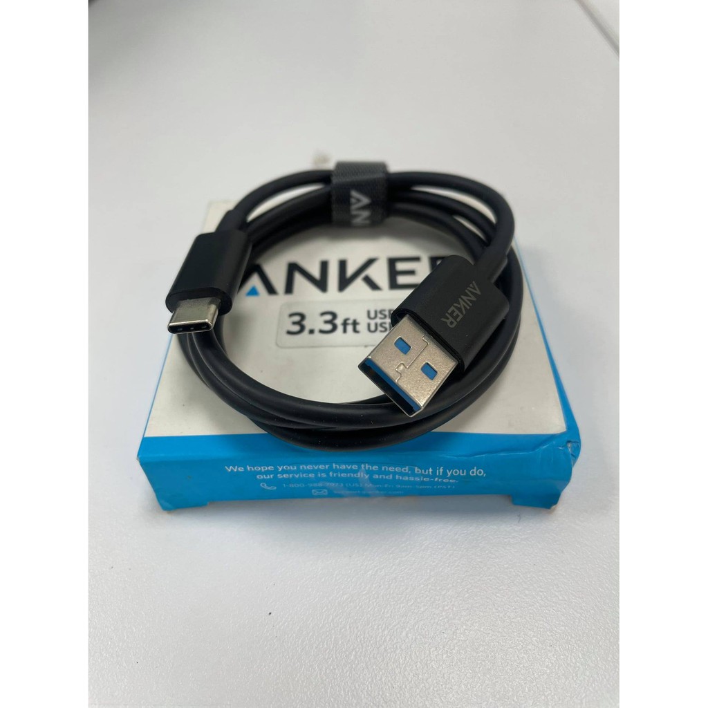 Cáp USB-C to USB 3.0 Cable (3.3ft / 1m) Anker A7131