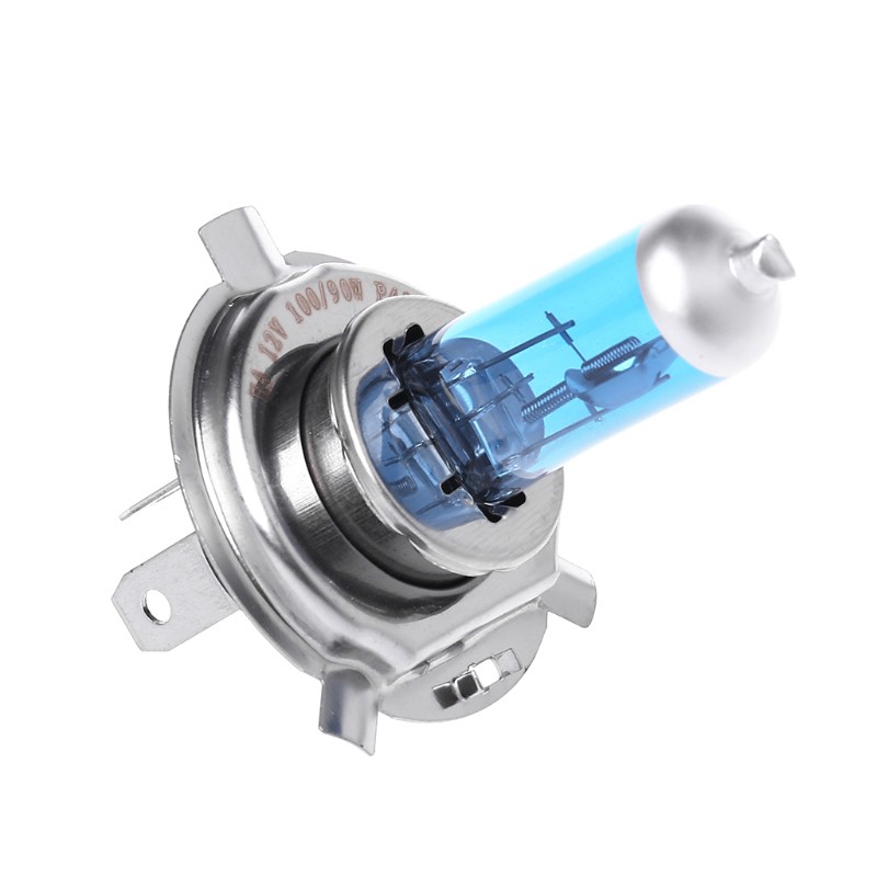 2 đèn pha xe hơi siêu sáng H4 100W 9003 HB2 Bi-Xenon HID 6000K