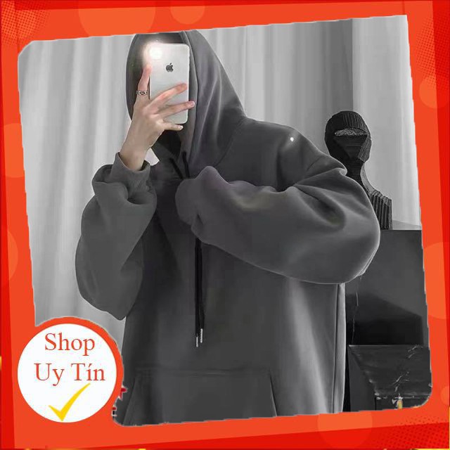 Áo Hoodie oversize trơn Basic, JACKLANE , Áo nam nữ  Unisex Jack Lane dài tay chất vài dày ấm  phong cách Hàn Quốc