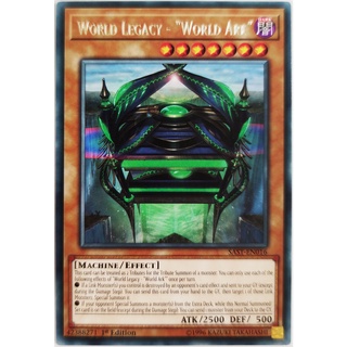 [Thẻ Yugioh] World Legacy - "World Ark" |EN| Rare