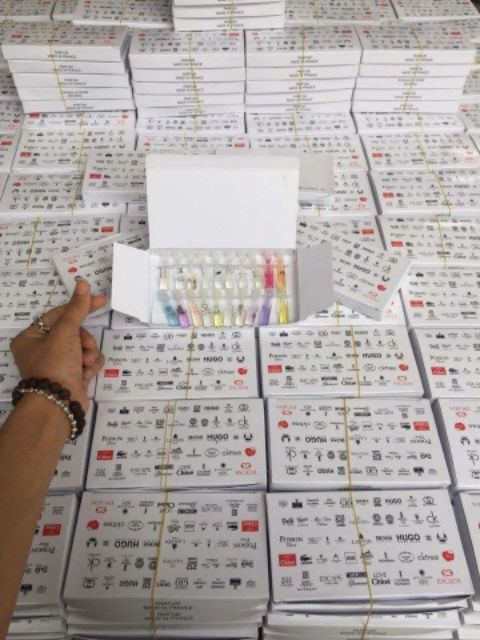 BỘ NƯỚC HOA TEST MINI MIX 20 THƯƠNG HIỆU NƯỚC HOA NỔI TIẾNG | Thế Giới Skin Care