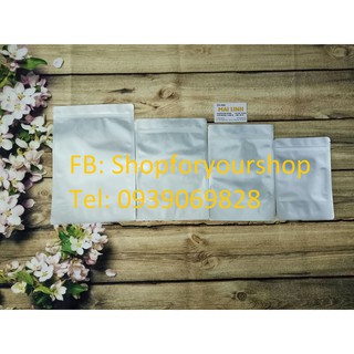 100g TÚI ZIP BẠC