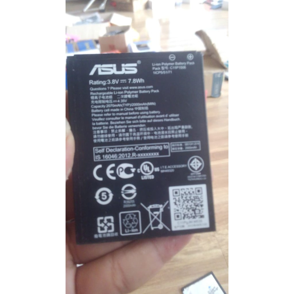 Pin Asus Zenfone Go ZC500TG (C11P1506) Zin tháo máy cũ