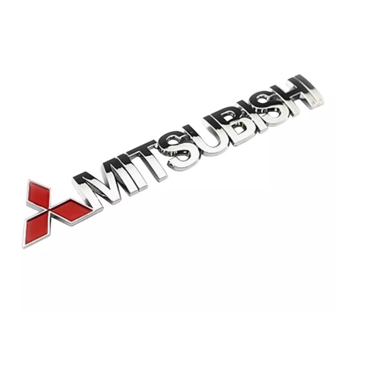 Logo 3d Dán Trang Trí Xe Hơi Mitsubishi