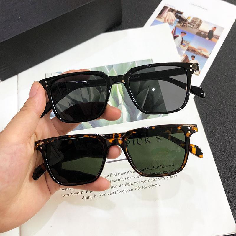 Kính râm thời trang nam nữ gọng vuông cao cấp Hàn Quốc đạt tiêu chuẩn ANSI chống tia UV bảo vệ mắt -103 | BigBuy360 - bigbuy360.vn