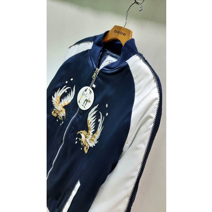 Áo  bomber thêu Đại Bàng cực chất  cho cả nam lẫn nữ