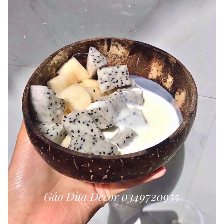 Combo Gáo Dừa/ Thìa Gỗ/ Decor Food/ Mask Bột/ Ủ Trắng